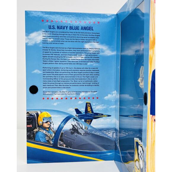 GI Joe 1:6 US Navy Blue Angel 12" Limited Edition Action Figure 81426 New Sealed - Picture 6 of 11